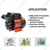 Kirloskar 0.5 HP Single Phase Self Priming Monoblock Pump, 26m Max. Head, 25 X 25 mm (Jalraaj Ultra) - 1 Year Warranty